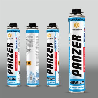 Pištoľová pena PANZER PREMIUM ACOUSTIC WINTER